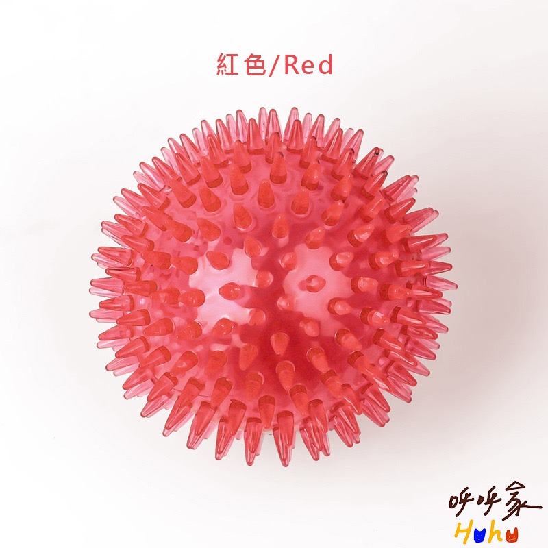 台灣現貨24H出🙌🏻TPR發聲刺刺球/吱吱叫/TPR球/寵物球-規格圖1
