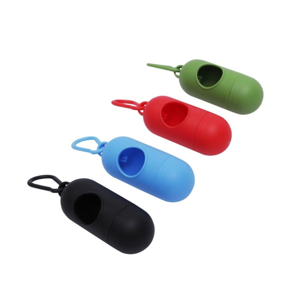 狗便袋收納盒 藥丸形狀 免提袋掛牽引繩-細節圖2