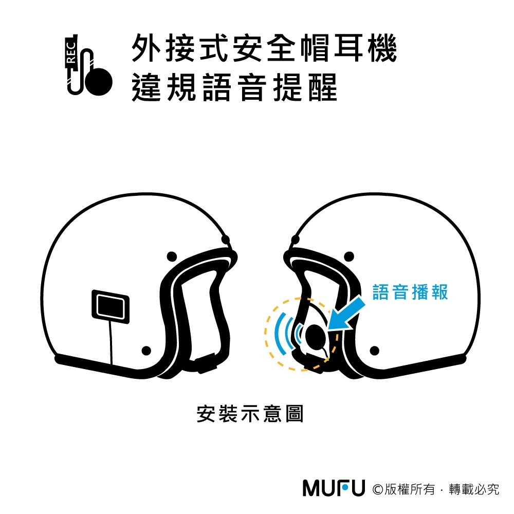 MUFU 前後雙錄機車行車記錄器 V30P好神機｜贈64GB記憶卡-細節圖8