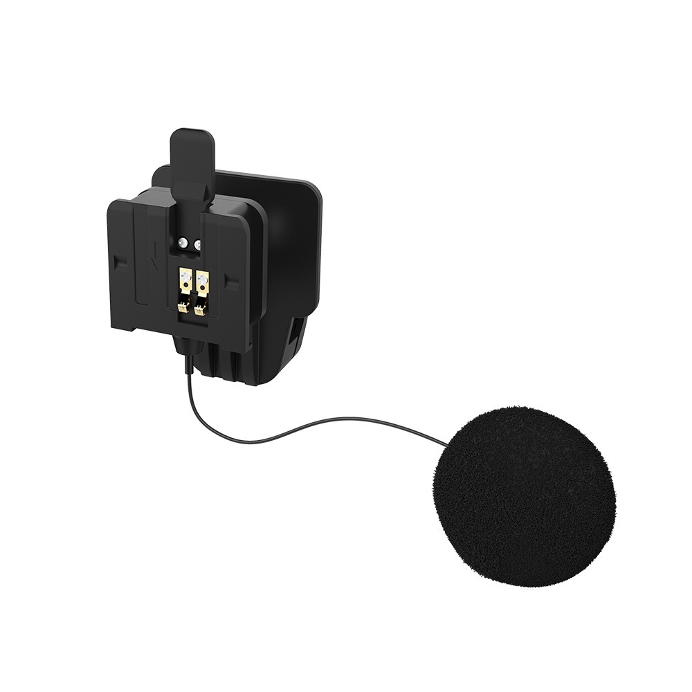 MUFU V30P機車行車記錄器配件-安全帽背夾支架含耳機-細節圖2