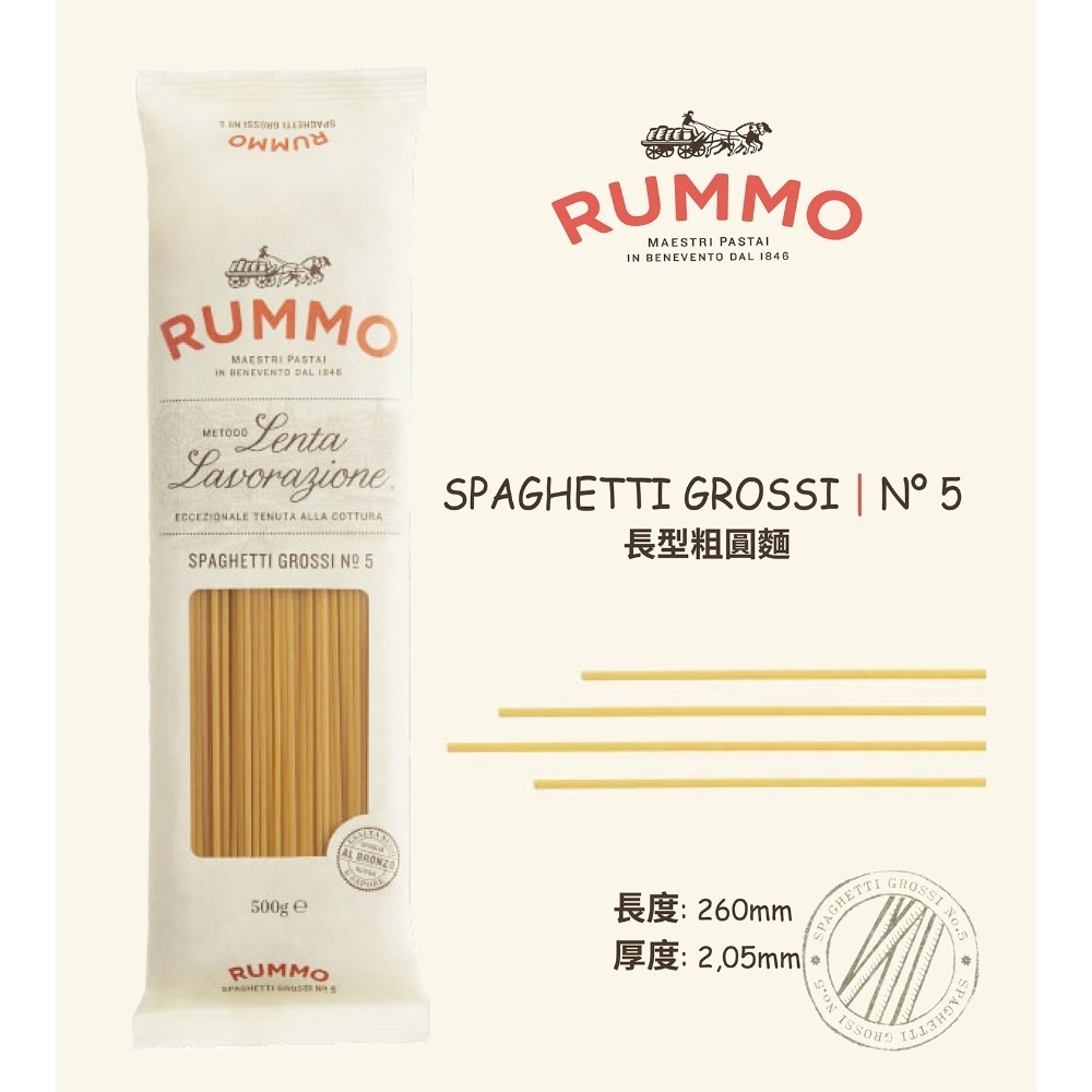 優惠下殺RUMMO-義大利麵-規格圖1