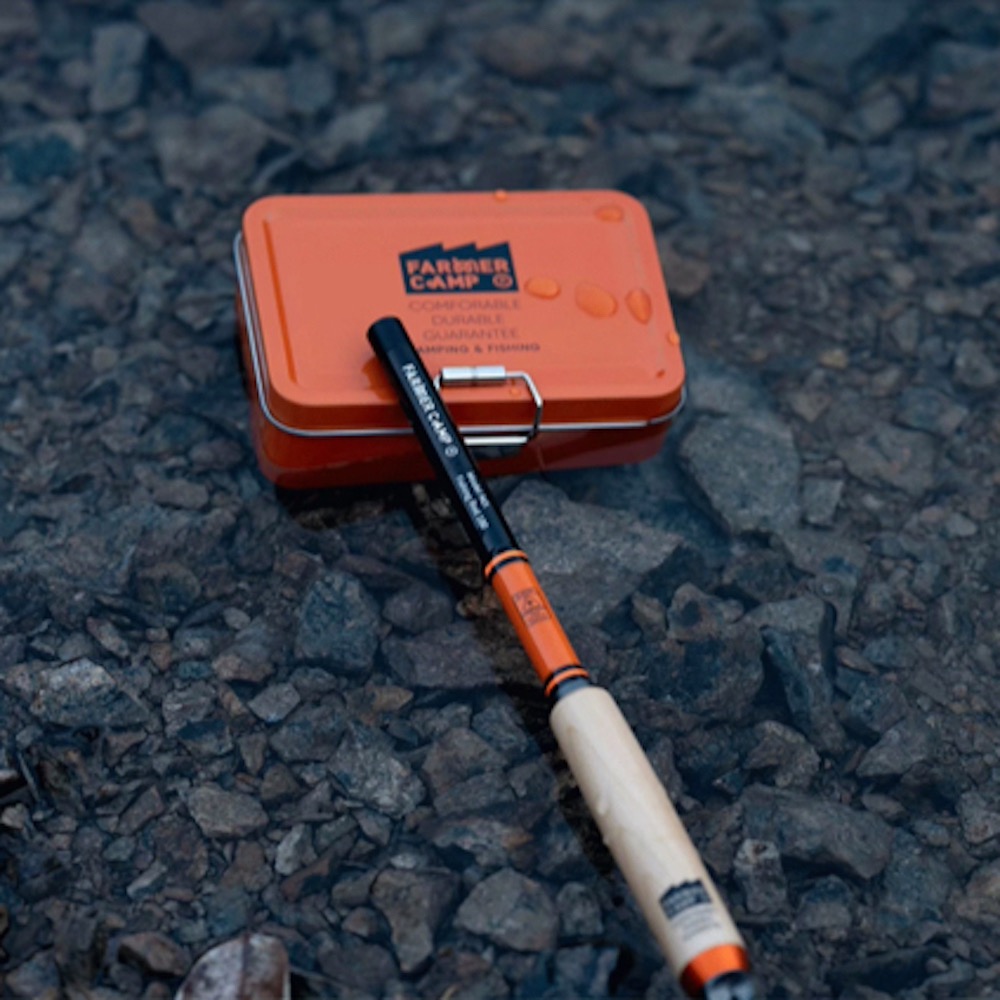 【FarmerCamp】迷你釣竿 手竿 釣魚竿 溪釣竿 兒童釣竿 小釣竿 短節手竿 小物釣竿 小物釣 魚竿 釣竿 溪釣-細節圖8