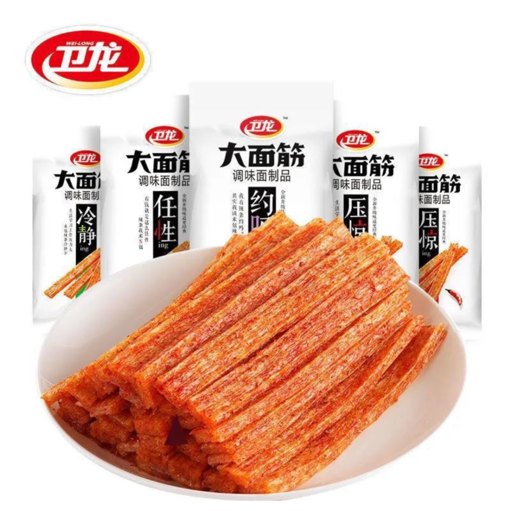 【台灣24H秒發】麵筋 辣條 魔芋 衛龍系列 親嘴燒 川味 麻辣 零食 大陸零食 零嘴 小紅書 台中現貨 快速出貨-細節圖2