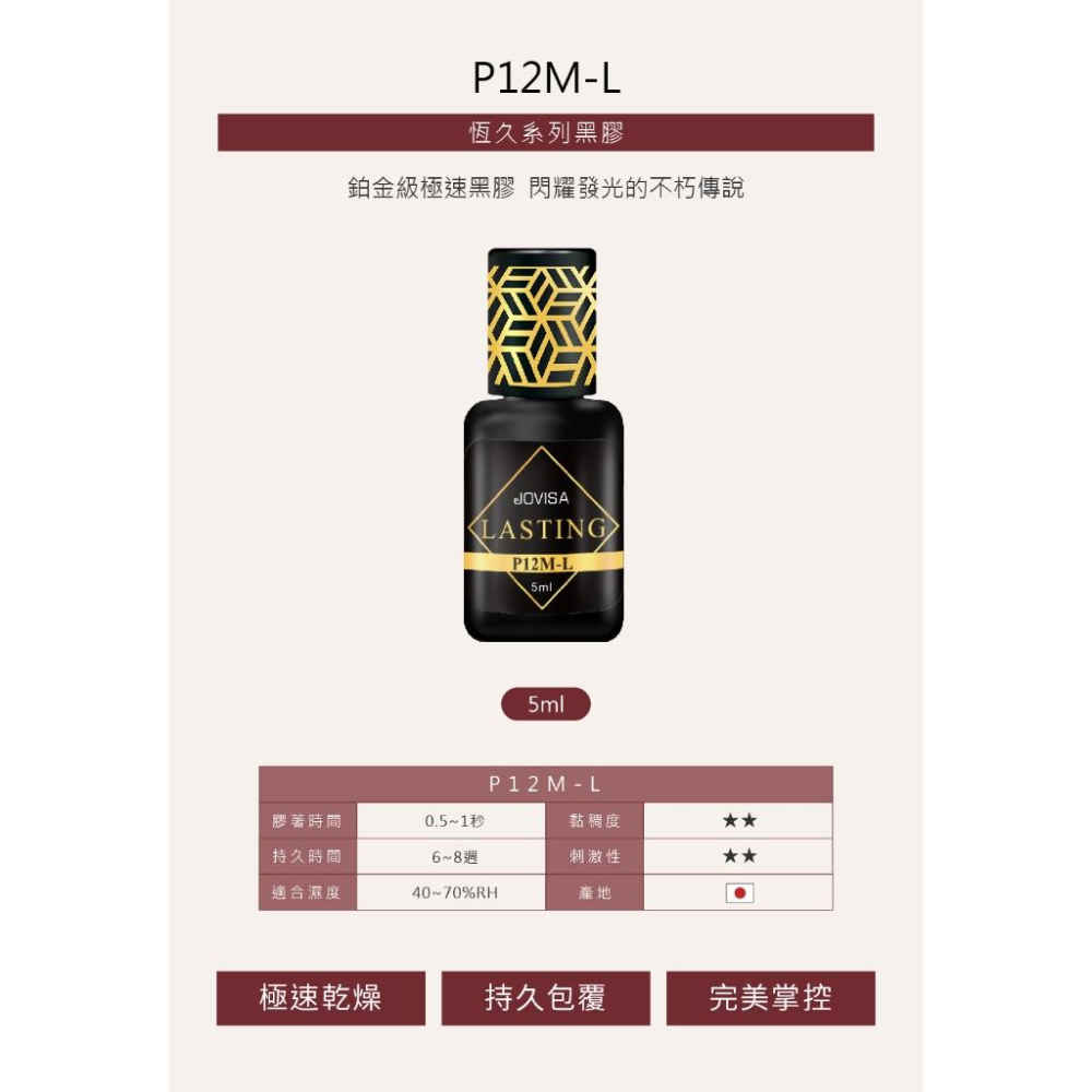 現貨免運 JOVISA 5ml P13M-M/P12M-L-細節圖2