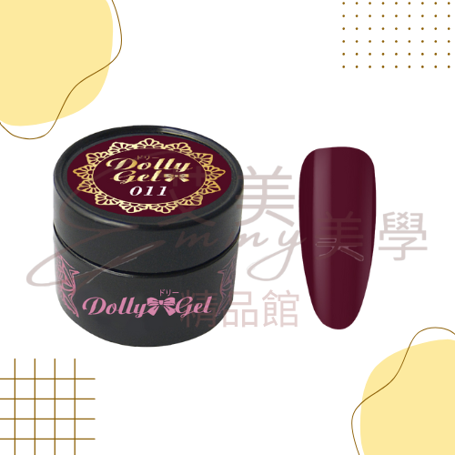 Dolly Gel  01-12純彩凝膠 5g  彩膠 色膠 罐裝膠（合格中文標可帶去檢定)-規格圖2