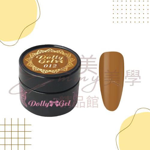Dolly Gel  01-12純彩凝膠 5g  彩膠 色膠 罐裝膠（合格中文標可帶去檢定)-規格圖2