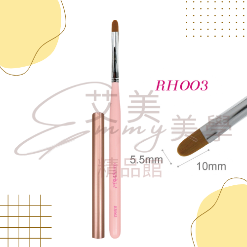 DollyGel 彩繪線刷 凝膠筆 彩繪筆 專業美甲筆刷  平口筆 斜口筆 圓頭筆 榛型刷 法式弧型 漸層筆 梳型筆-規格圖1