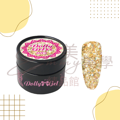 Dolly Gel 84-88閃耀魔幻水晶球5g 彩膠 色膠  罐裝膠（合格中文標可帶去檢定)-規格圖3