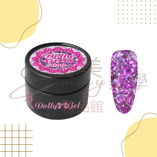 Dolly Gel 84-88閃耀魔幻水晶球5g 彩膠 色膠  罐裝膠（合格中文標可帶去檢定)-規格圖3