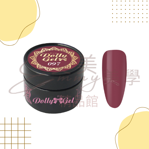 Dolly Gel 95-99波爾多紅酒派對5g 彩膠 色膠 罐裝膠（合格中文標可帶去檢定)-規格圖3