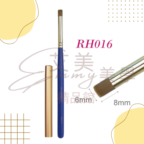 Dolly Gel (藍色桿) 彩繪刷系列 平筆 斜口筆 半圓筆 線筆 細線筆 暈染筆 法式筆-規格圖1