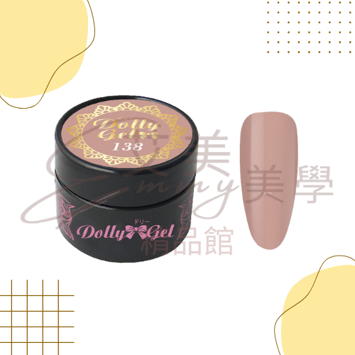 Dolly Gel 137-148 女人花系列5g 彩膠 色膠  罐裝膠（合格中文標可帶去檢定-規格圖2