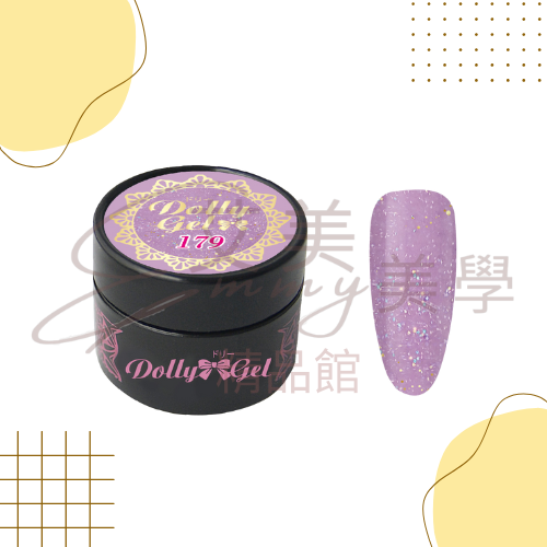Dolly Gel 173-180玩美心機 5g 彩膠 (買五送一下單備註贈色) 色膠 罐裝膠（合格中文標可帶去檢定)-規格圖2