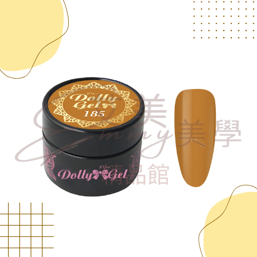 Dolly Gel 181-186澀味文青 5g 彩膠色膠 罐裝膠（合格中文標可帶去檢定)-規格圖2
