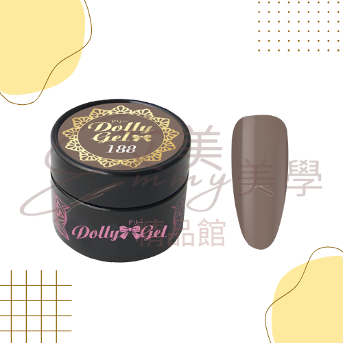 現貨 Dolly Gel 187-192 深‧澀文青 5g 色膠 凝膠 光療膠 彩膠(可帶去檢定考試)-規格圖3