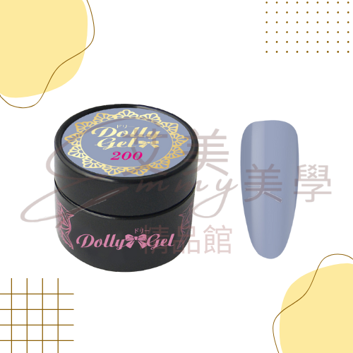 現貨 Dolly Gel 199-204 漫步花雨 5g 色膠 凝膠 光療膠 彩膠(可帶去檢定考試)-規格圖3