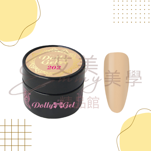 現貨 Dolly Gel 199-204 漫步花雨 5g 色膠 凝膠 光療膠 彩膠(可帶去檢定考試)-規格圖3