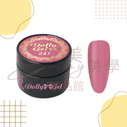現貨 Dolly Gel 夢幻公主 5g 241-246 彩膠 罐裝膠 （合格中文標可帶去檢定）-規格圖3