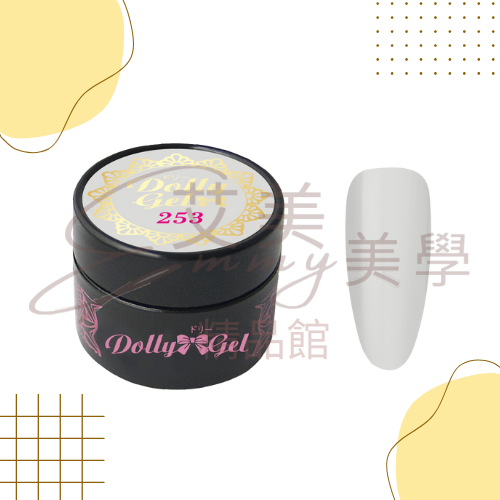 現貨 Dolly Gel 午夜巴黎 5g 253-258 彩膠   罐裝膠（合格中文標可帶去檢定）-規格圖3