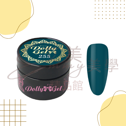 現貨 Dolly Gel 午夜巴黎 5g 253-258 彩膠   罐裝膠（合格中文標可帶去檢定）-規格圖3