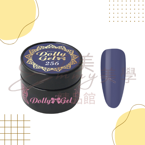 現貨 Dolly Gel 午夜巴黎 5g 253-258 彩膠   罐裝膠（合格中文標可帶去檢定）-規格圖3