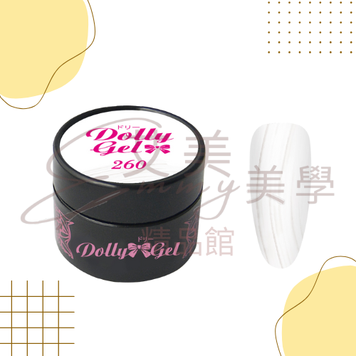 現貨 Dolly Gel 浮雕彩繪膠 5g 259-270 彩膠   罐裝膠（合格中文標可帶去檢定)-規格圖2