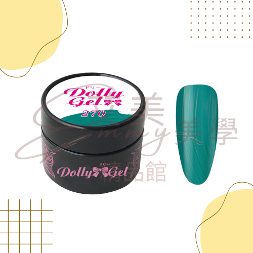 現貨 Dolly Gel 浮雕彩繪膠 5g 259-270 彩膠   罐裝膠（合格中文標可帶去檢定)-規格圖2