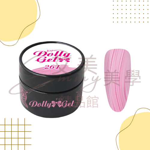 現貨 Dolly Gel 浮雕彩繪膠 5g 259-270 彩膠   罐裝膠（合格中文標可帶去檢定)-規格圖2