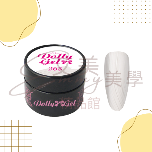 現貨 Dolly Gel 浮雕彩繪膠 5g 259-270 彩膠   罐裝膠（合格中文標可帶去檢定)-規格圖2