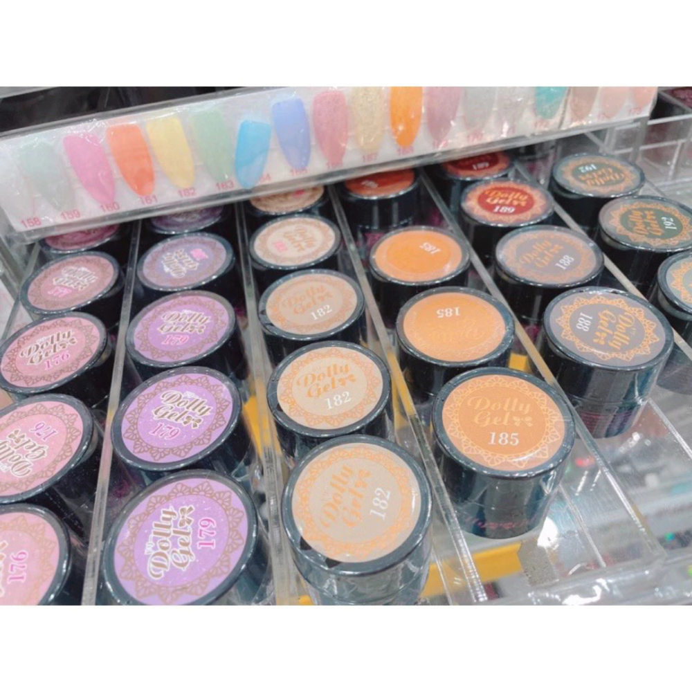 現貨 Dolly Gel 275-278 人魚美姬 5g 色膠 凝膠 光療膠 彩膠(可帶去檢定考試)-細節圖2