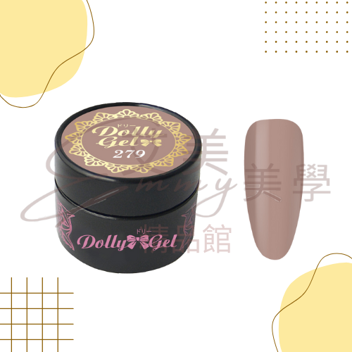 現貨 Dolly Gel 279-283 小鹿物語 5g 色膠 凝膠 光療膠 彩膠(可帶去檢定考試)-規格圖3
