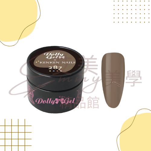 現貨 Dolly Gel 284-289 細沙海岸 5g 色膠 凝膠 光療膠 彩膠(可帶去檢定考試)-規格圖3