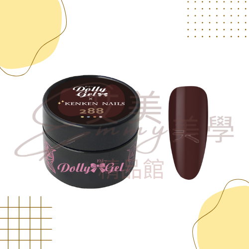 現貨 Dolly Gel 284-289 細沙海岸 5g 色膠 凝膠 光療膠 彩膠(可帶去檢定考試)-規格圖3