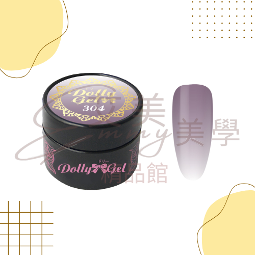 現貨 Dolly Gel 302-307 晨霧杉林  5g 色膠 凝膠 光療膠 彩膠(可帶去檢定考試)-規格圖3