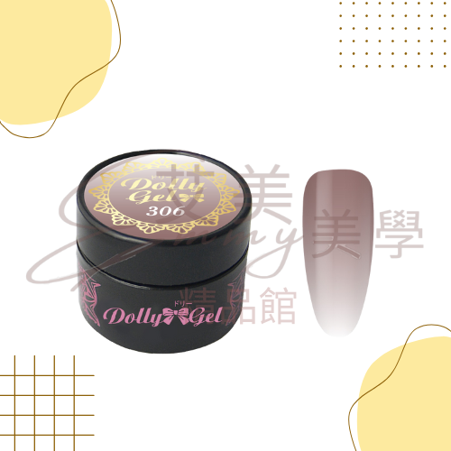 現貨 Dolly Gel 302-307 晨霧杉林  5g 色膠 凝膠 光療膠 彩膠(可帶去檢定考試)-規格圖3