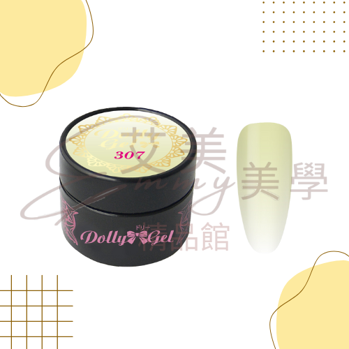 現貨 Dolly Gel 302-307 晨霧杉林  5g 色膠 凝膠 光療膠 彩膠(可帶去檢定考試)-規格圖3