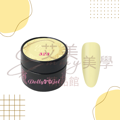 現貨 Dolly Gel 320-325 奶油星球系列 5g 色膠 凝膠 光療膠 彩膠(可帶去檢定考試)-規格圖1