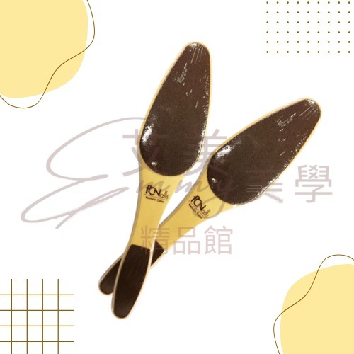 FCN日本級雙頭足磨板 (茶色)/替換式砂片 (大120/180;小240/800) 足挫 足搓 磨足底 磨繭 足挫棒-細節圖2