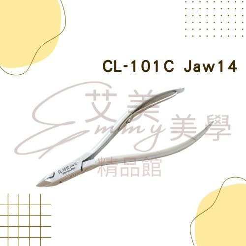 現貨OMI甘皮剪 CL-101C/201C/101C/201C Jaw12 Jaw14 死皮剪 美甲師必備 單叉 雙叉-規格圖3