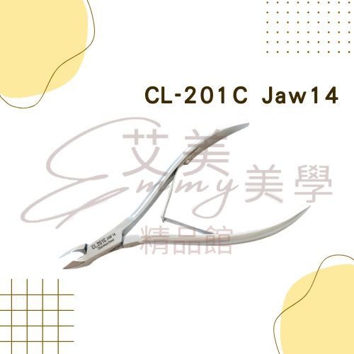 現貨OMI甘皮剪 CL-101C/201C/101C/201C Jaw12 Jaw14 死皮剪 美甲師必備 單叉 雙叉-規格圖3
