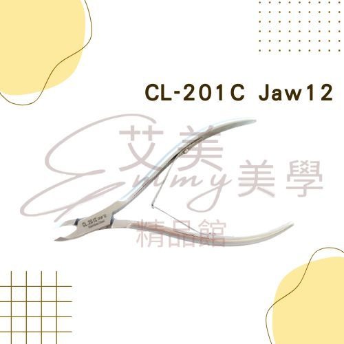 現貨OMI甘皮剪 CL-101C/201C/101C/201C Jaw12 Jaw14 死皮剪 美甲師必備 單叉 雙叉-規格圖3