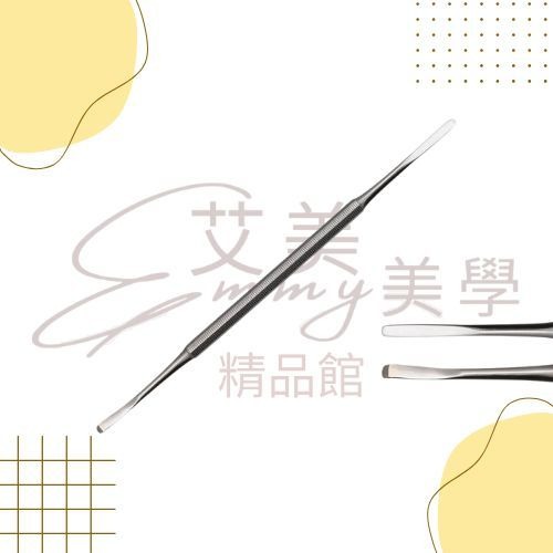 現貨 內海 不銹鋼雙頭嵌甲挖勺 美甲保養 清除甲側兩溝的皮屑-細節圖2