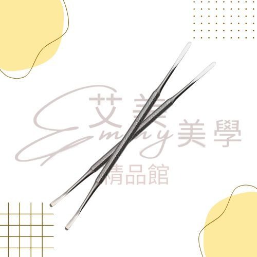 現貨 內海 不銹鋼雙頭嵌甲挖勺 美甲保養 清除甲側兩溝的皮屑-細節圖3