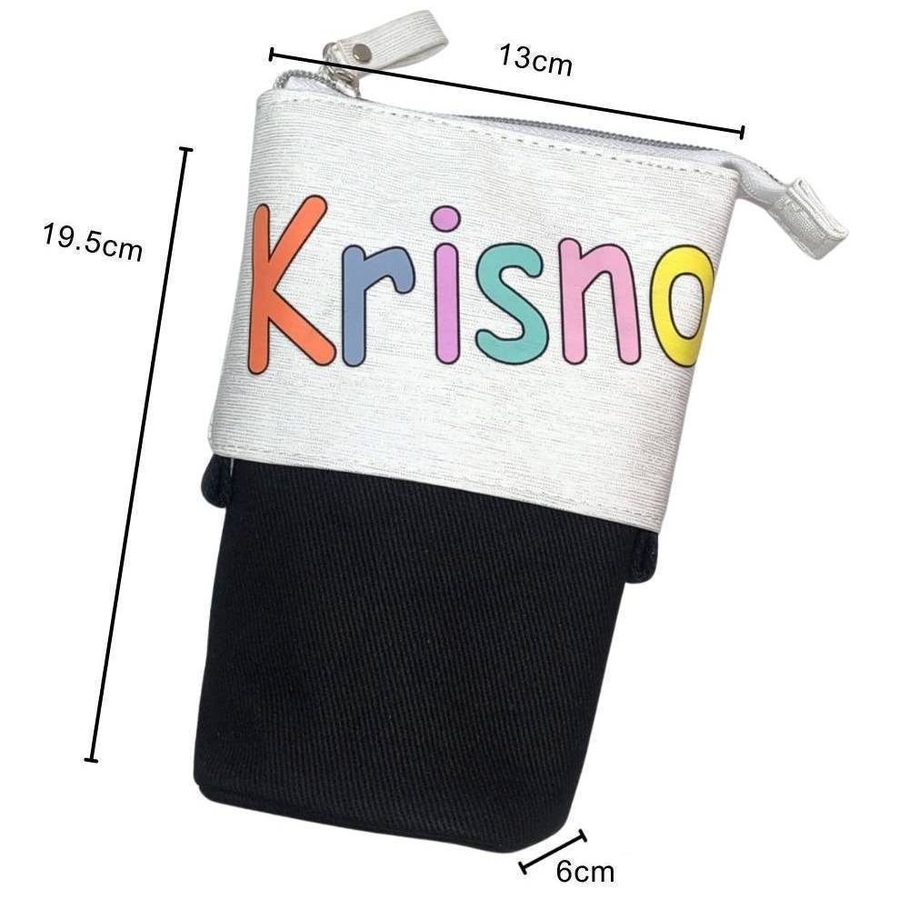Krisno 伸縮創意筆袋｜日系簡約風｜美甲工具｜美甲筆袋-細節圖4
