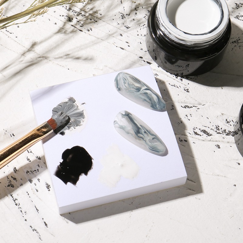 調膠紙(一次性調色盤)雙面加厚  拋棄式調色紙 美甲調色紙 美甲材料 美甲工具-細節圖2