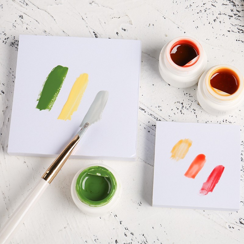 調膠紙(一次性調色盤)雙面加厚  拋棄式調色紙 美甲調色紙 美甲材料 美甲工具-細節圖3