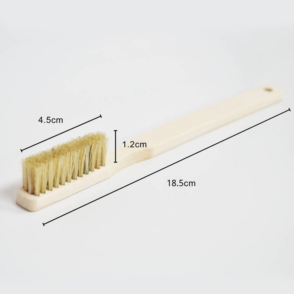 美甲鬃毛刷  清潔刷 粉塵刷 前置神器/美甲木刷/指甲清潔刷/木刷/美甲刷具 鬃毛清潔刷 鬃毛刷 前置 溫和好用清潔棒-細節圖2