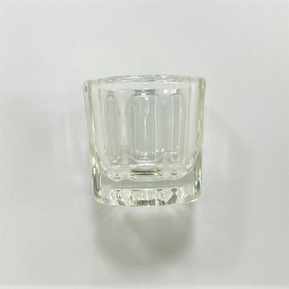 小溶劑杯 洗筆杯 溶劑杯 消毒杯  小八角溶劑杯 水晶杯 透明水晶溶劑杯 水晶液容器杯 洗筆杯木塞陶瓷溶劑杯八角杯-細節圖2