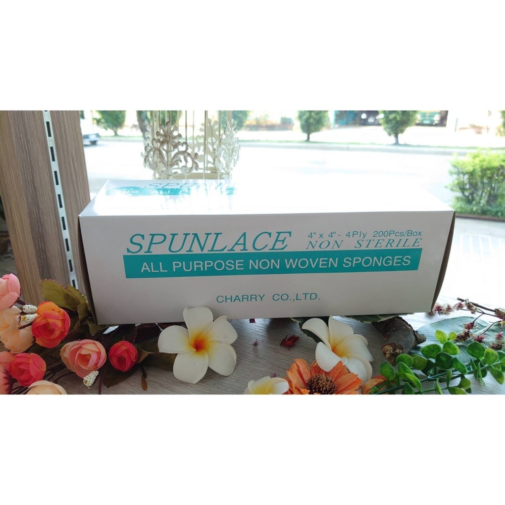 SPUNLACE 美容紗布(不織布) 美容紗布洗臉紗布美容巾嬰兒洗臉巾 美容巾-細節圖2