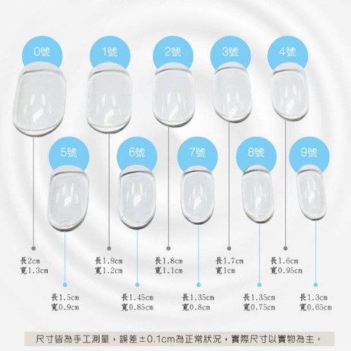 FCN免修圓頭甲片-透明-自然500P ／自然色／透明色／美甲延長必備-細節圖2